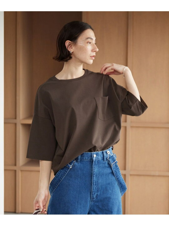 楽天市場】【SALE／25%OFF】ドルマンスリーブ ポケット Tシャツ 接触冷 