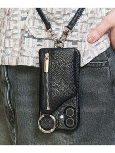 <ajew>CADENAS ストラップ iPhone16ケース BEAUTY&YOUTH UNITED ARROWS ビューティー&ユース ユナイテッドアローズ スマホグッズ・オーディオ機器 スマホ・タブレット・PCケース/カバー ブラック ベ