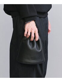 スタンダード レザー パース BEAUTY&YOUTH UNITED ARROWS ビューティー＆ユース　ユナイテッドアローズ バッグ ハンドバッグ ブラック【送料無料】[Rakuten Fashion]