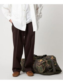 【SALE／15%OFF】＜Steven Alan＞ ウエポン ニドム イン ツープリーツ ドレス トラウザーズ Steven Alan ビューティー＆ユース　ユナイテッドアローズ パンツ スラックス・ドレスパンツ ブラック ブラウン ベージュ【RBA_E】【送料無料】[Rakuten Fashion]