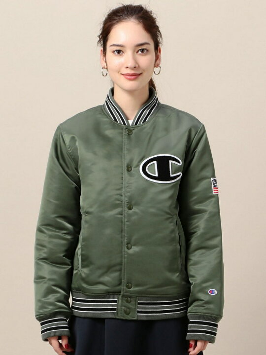 楽天市場】＜Champion＞スタジアムジャンパー BEAUTY&YOUTH 