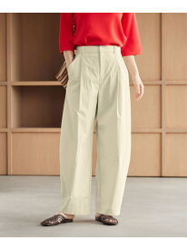 【＋20％ポイントバック】タックカーブパンツ ウォッシャブル 接触冷感 BEAUTY&YOUTH UNITED ARROWS ビューティー＆ユース　ユナイテッドアローズ パンツ その他のパンツ ホワイト ブラック【送料無料】[Rakuten Fashion]