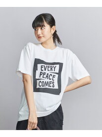 ＜FUNG＞ベーシック プリント Tシャツ BEAUTY&YOUTH UNITED ARROWS ビューティー＆ユース　ユナイテッドアローズ トップス カットソー・Tシャツ ピンク【先行予約】*【送料無料】[Rakuten Fashion]