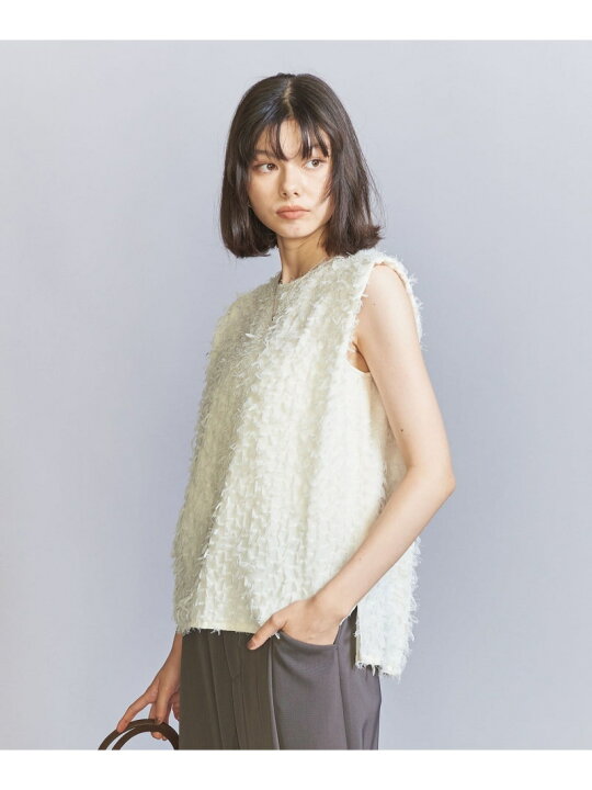 楽天市場】【SALE／30%OFF】フリンジ ノースリーブ トップス  