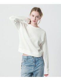 ＜CGS.＞ワッフル プルオーバー カットソー / ウィメンズ California General Store ビューティー＆ユース　ユナイテッドアローズ トップス カットソー・Tシャツ ブラック ホワイト【送料無料】[Rakuten Fashion]