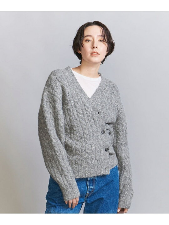 楽天市場】【SALE／50%OFF】ケーブルニット カーディガン -2WAY 