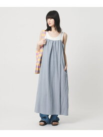 【SALE／30%OFF】ギャザー ロングキャミソール ワンピース ウォッシャブル BEAUTY&YOUTH UNITED ARROWS ビューティー＆ユース　ユナイテッドアローズ ワンピース・ドレス ワンピース ブラック グレー ブルー【RBA_E】【送料無料】[Rakuten Fashion]