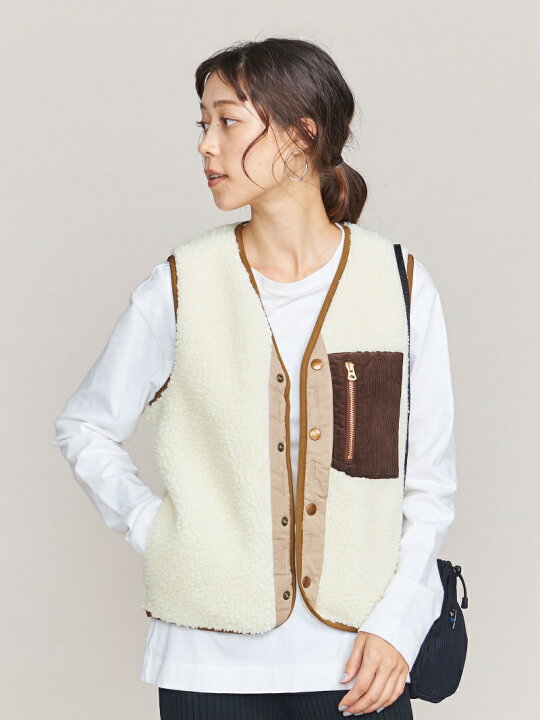 楽天市場】【SALE／30%OFF】＜LEE＞ボアベスト BEAUTY&YOUTH UNITED 