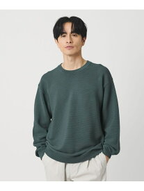 【SALE／30%OFF】パール ステッチ フォルム クルーネック ニット ウォシャブル BEAUTY&YOUTH UNITED ARROWS ビューティー＆ユース　ユナイテッドアローズ トップス ニット グレー ブラック グリーン【RBA_E】【送料無料】[Rakuten Fashion]