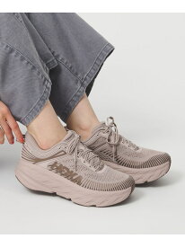 ＜HOKA＞ウィメンズ ボンダイ 7/スニーカー BEAUTY&YOUTH UNITED ARROWS ビューティー＆ユース　ユナイテッドアローズ シューズ・靴 スニーカー ブラック ピンク【送料無料】[Rakuten Fashion]