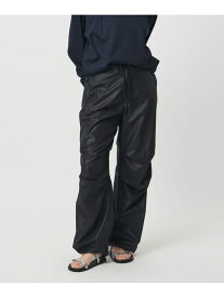 ＜MARW UNITED ARROWS＞パラシュート パンツ BLACK 撥水 MARW UNITED ARROWS ビューティー＆ユース　ユナイテッドアローズ パンツ その他のパンツ ブラック【送料無料】[Rakuten Fashion]