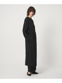 ＜6(ROKU)＞ジョーゼット リボン ワンピース 6(ROKU) ビューティー＆ユース　ユナイテッドアローズ ワンピース・ドレス ワンピース ブラック【送料無料】[Rakuten Fashion]