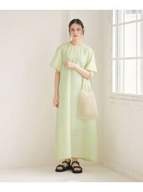 シアー バックリボン ワンピース ウォッシャブル BEAUTY&YOUTH UNITED ARROWS ビューティー＆ユース　ユナイテッドアローズ ワンピース・ドレス ワンピース ブラック グレー【送料無料】[Rakuten Fashion]