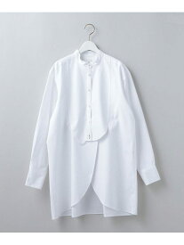 ＜6(ROKU)＞COTTON DRESS SHIRT/シャツ 6(ROKU) ビューティー＆ユース　ユナイテッドアローズ トップス シャツ・ブラウス ホワイト【送料無料】[Rakuten Fashion]