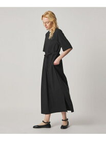 ＜Steven Alan＞TC タフタ ロング ワンピース Steven Alan ビューティー＆ユース　ユナイテッドアローズ ワンピース・ドレス ワンピース ブラック ベージュ【送料無料】[Rakuten Fashion]