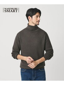 【WEB限定 WARDROBE SMART】マシーンウォッシャブル ウールミックス アゼ タートルネック BEAUTY&YOUTH UNITED ARROWS ビューティー＆ユース　ユナイテッドアローズ トップス ニット グレー ホワイト ブラック【送料無料】[Rakuten Fashion]