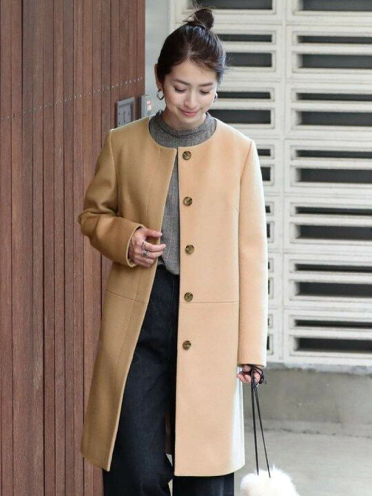 楽天市場】【SALE／40%OFF】BY ビーバーノーカラーコート 2  
