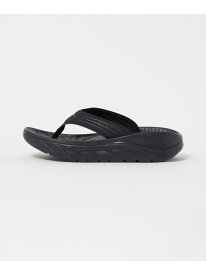 ＜HOKA＞オラ リカバリー フリップ サンダル BEAUTY&YOUTH UNITED ARROWS ビューティー＆ユース　ユナイテッドアローズ シューズ・靴 サンダル ブラック【送料無料】[Rakuten Fashion]