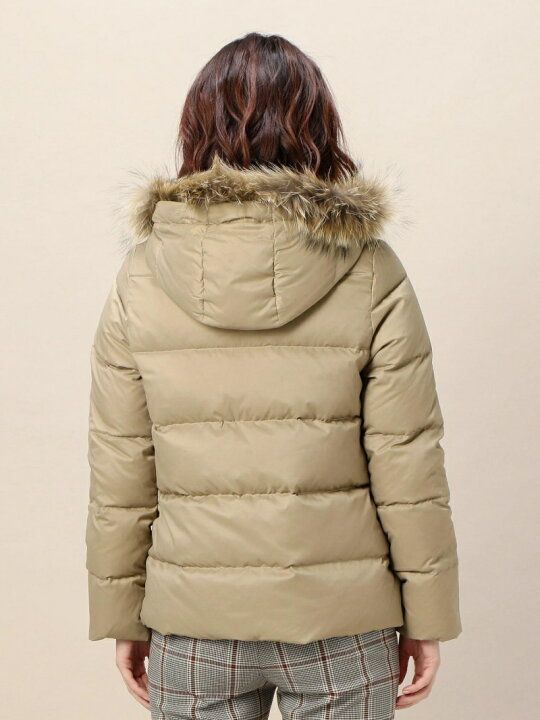 楽天市場】【SALE／40%OFF】BY リバーシブルファーフードショート 