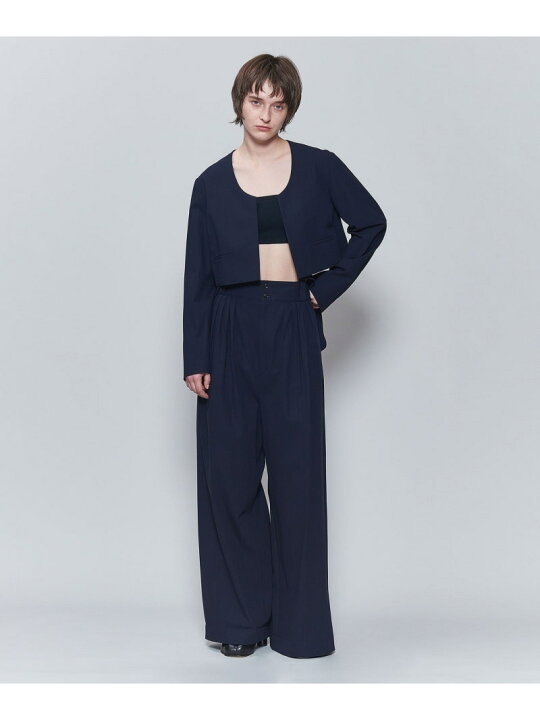 楽天市場】【SALE／40%OFF】＜6(ROKU)＞ショート ジャケット NAVY 6 