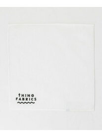 ＜THING FABRICS＞ ハンド タオル BEAUTY&YOUTH UNITED ARROWS ビューティー＆ユース　ユナイテッドアローズ ファッション雑貨 ハンカチ・ハンドタオル ホワイト ブラック グレー ブラウン レッド イエロー グリーン ブルー ネイビー[Rakuten Fashion]