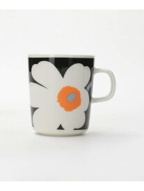 ＜marimekko＞Unikko 60th マグカップ BEAUTY&YOUTH UNITED ARROWS ビューティー＆ユース　ユナイテッドアローズ 食器・調理器具・キッチン用品 グラス・マグカップ・タンブラー ブラック[Rakuten Fashion]