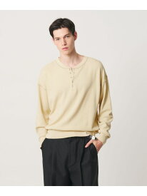 リバース シーム サーマル ヘンリー monkey time BEAUTY&YOUTH UNITED ARROWS ビューティー＆ユース　ユナイテッドアローズ トップス カットソー・Tシャツ ブラック ホワイト【送料無料】[Rakuten Fashion]