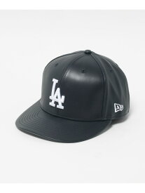 ＜NEW ERA * CGS.＞レザーライク 59FIFTY キャップ California General Store ビューティー＆ユース　ユナイテッドアローズ 帽子 キャップ ネイビー【送料無料】[Rakuten Fashion]
