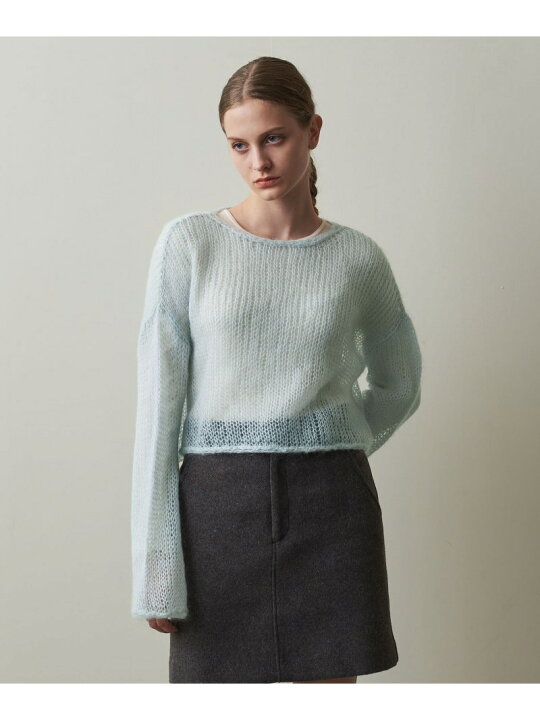 楽天市場】＜Steven Alan＞モヘヤ ミックス ニット プルオーバー 