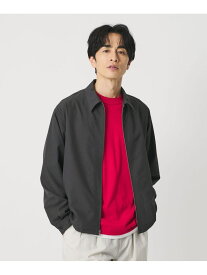 KOMATSU PACK ジップ アップ シャツ セットアップ対応 撥水 ウォッシャブル BEAUTY&YOUTH UNITED ARROWS ビューティー＆ユース　ユナイテッドアローズ トップス シャツ・ブラウス ネイビー グレー【送料無料】[Rakuten Fashion]