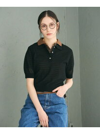 【SALE／25%OFF】メッシュ ポロニット プルオーバー ウォッシャブル BEAUTY&YOUTH UNITED ARROWS ビューティー＆ユース　ユナイテッドアローズ トップス ニット ブルー ホワイト ブラック ブラウン【RBA_E】【送料無料】[Rakuten Fashion]