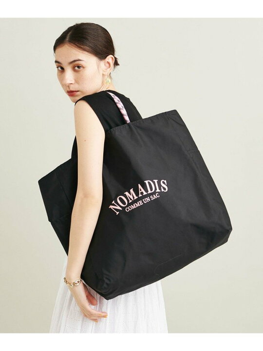 楽天市場】＜NOMADIS＞SAC ロゴ リバーシブル トートバッグ L  