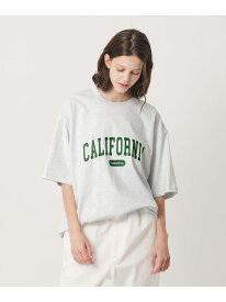 ＜CGS.＞CALIFORNIA ロゴ Tシャツ California General Store ビューティー＆ユース　ユナイテッドアローズ トップス カットソー・Tシャツ グレー ホワイト【送料無料】[Rakuten Fashion]