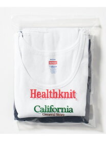＜Healthknit * CGS.＞2セット タンクトップ California General Store ビューティー＆ユース　ユナイテッドアローズ トップス ノースリーブ・タンクトップ【送料無料】[Rakuten Fashion]