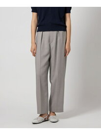 【SALE／50%OFF】＜Steven Alan＞スラブ オックス ワイド テーパードパンツ Steven Alan ビューティー＆ユース　ユナイテッドアローズ パンツ その他のパンツ ブラウン グレー【RBA_E】【送料無料】[Rakuten Fashion]