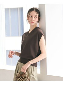 【SALE／30%OFF】フルニードル フレンチスリーブ ニットプルオーバー ウォッシャブル BEAUTY&YOUTH UNITED ARROWS ビューティー＆ユース　ユナイテッドアローズ トップス ニット ブラウン ホワイト ネイビー【RBA_E】【送料無料】[Rakuten Fashion]