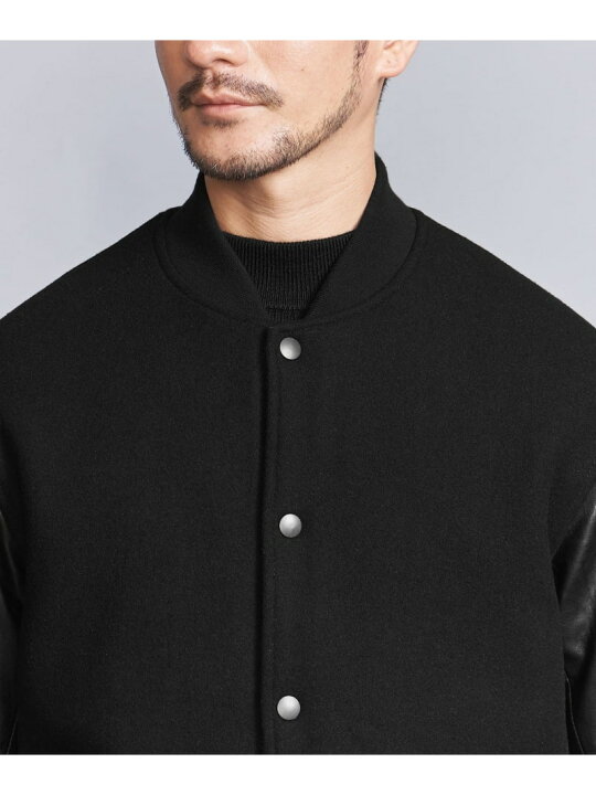 楽天市場】【WEB限定 WARDROBE SMART】ブラックメルトン レザーライク 