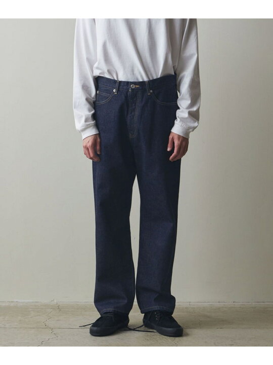 楽天市場】＜Steven Alan＞ 13.5oz デニム リベット 5ポケット バギー 
