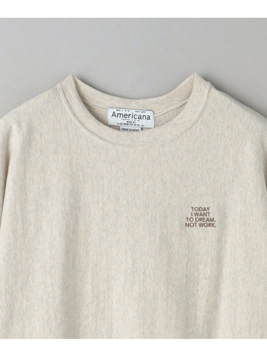 楽天市場】＜Americana＞オーバーサイズ ロングスリーブ Tシャツ 