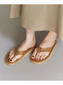 ＜ISLAND SLIPPER＞レザー トングサンダル BEAUTY&YOUTH UNITED ARROWS ビューティー＆ユース　ユナイテッドアローズ シューズ・靴 サンダル ブラウン【送料無料】[Rakuten Fashion]