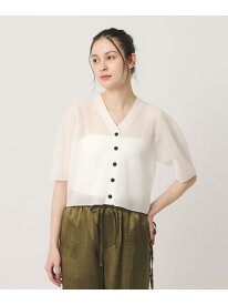 【SALE／30%OFF】Vネック 畦ニット カーディガン ウォッシャブル BEAUTY&YOUTH UNITED ARROWS ビューティー＆ユース　ユナイテッドアローズ トップス カーディガン ブラック ホワイト ブラウン【RBA_E】【送料無料】[Rakuten Fashion]