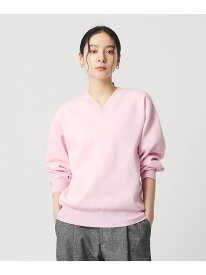 【SALE／30%OFF】コットンブレンド Vネックニットプルオーバー ウォッシャブル BEAUTY&YOUTH UNITED ARROWS ビューティー＆ユース　ユナイテッドアローズ トップス ニット ピンク グレー ホワイト【RBA_E】【送料無料】[Rakuten Fashion]