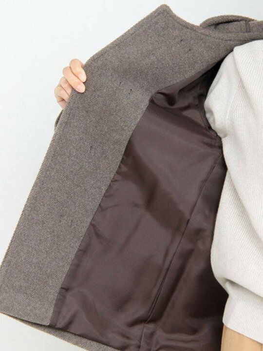 楽天市場】【SALE／35%OFF】BY∴ パイルメルトンショートダッフル 