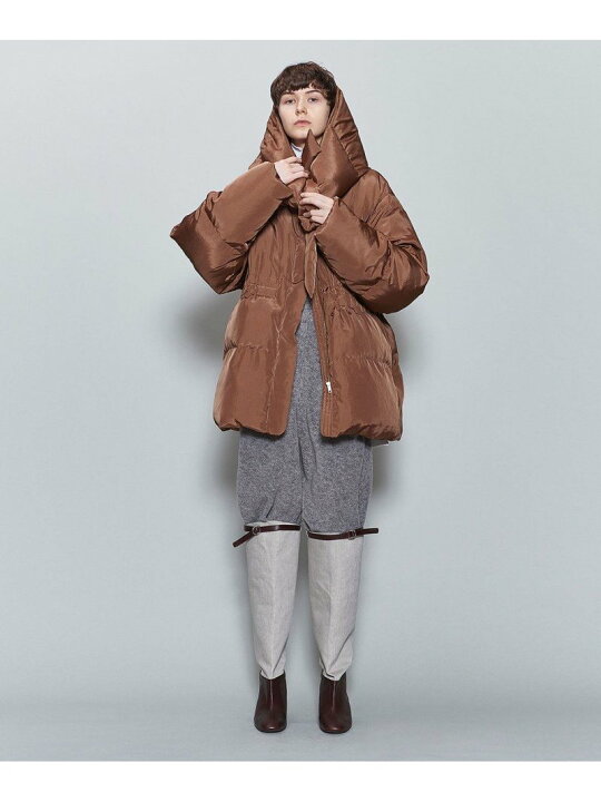 楽天市場】＜6(ROKU)＞HOODED STOLE DOWN JACKET/ダウンジャケット 6 