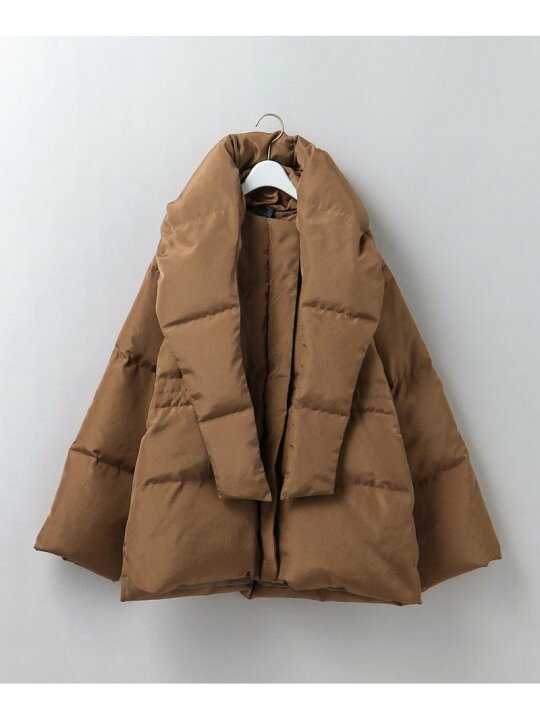 楽天市場】＜6(ROKU)＞HOODED STOLE DOWN JACKET/ダウンジャケット 6 