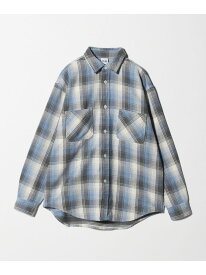 ＜CGS.＞コットン ネル チェック シャツ California General Store ビューティー＆ユース　ユナイテッドアローズ トップス シャツ・ブラウス ブルー グレー【送料無料】[Rakuten Fashion]