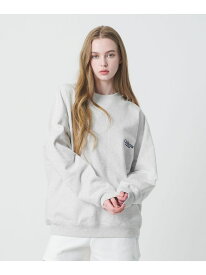 ＜CGS.＞オーガニックコットン クルーネック スウェット シャツ California General Store ビューティー＆ユース　ユナイテッドアローズ トップス スウェット・トレーナー グレー イエロー【送料無料】[Rakuten Fashion]