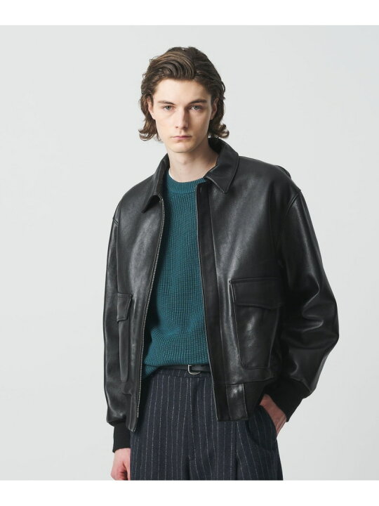 楽天市場】シープ レザー A-2 ジャケット BEAUTY&YOUTH UNITED ARROWS 