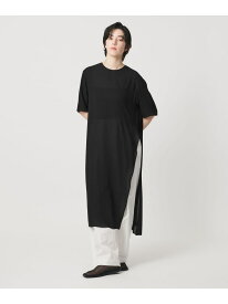 ＜MARW UNITED ARROWS＞シフォン スリット ワンピース MARW UNITED ARROWS ビューティー＆ユース　ユナイテッドアローズ ワンピース・ドレス ワンピース ブラック【送料無料】[Rakuten Fashion]