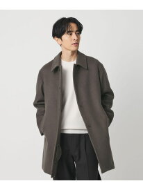 【SALE／10%OFF】120S メルトン バルカラーコート BEAUTY&YOUTH UNITED ARROWS ビューティー＆ユース　ユナイテッドアローズ ジャケット・アウター その他のジャケット・アウター ブラック グレー グリーン【RBA_E】【送料無料】[Rakuten Fashion]